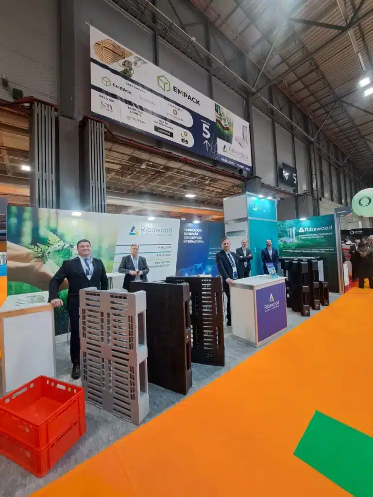 Stand Ribawood en Feria Empack Madrid